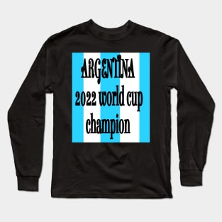 Argentina champion Long Sleeve T-Shirt